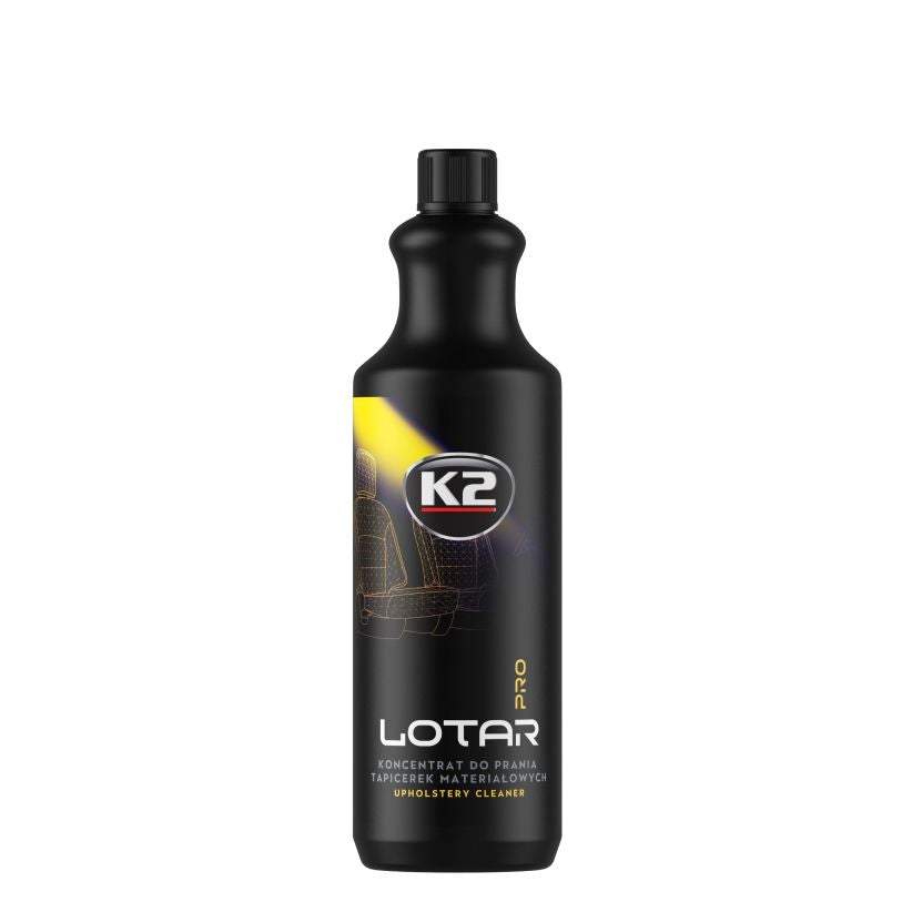 UPHOLSTERY WASHING SET + SOFT BRUSH FOR DRILL LIQUID K2 LOTAR 1L Manufacturer's catalog number ZESTAW DO TAPIERKI