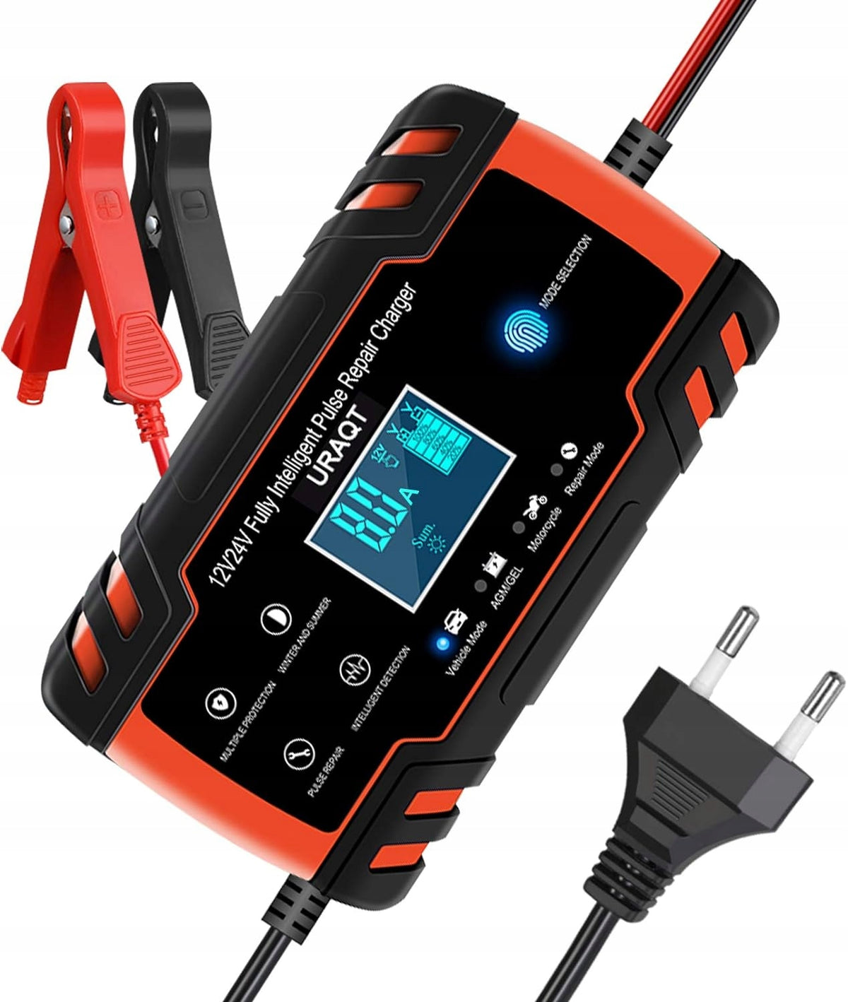 URAQT Car Battery Straightener, 12V/24V