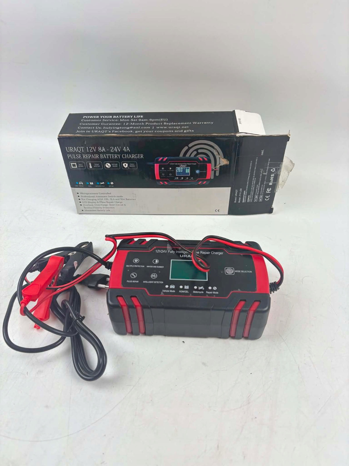 URAQT Rectifier 12V/24V 8A/4A