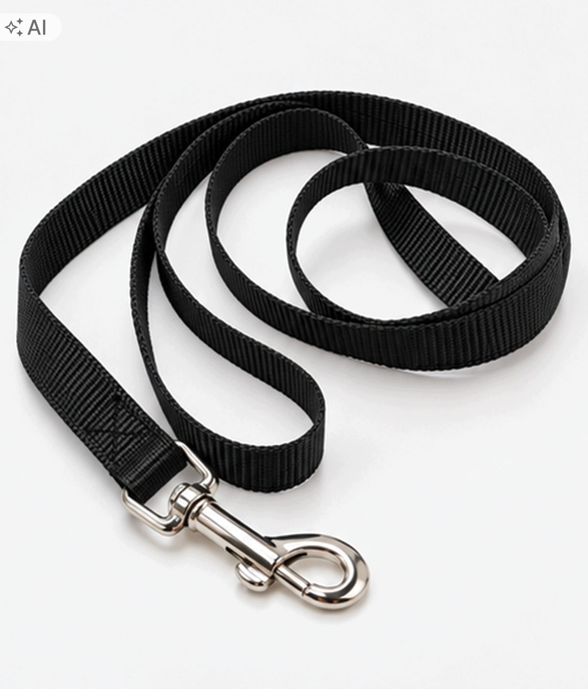 URBAN DOG LEASH STRONG TRAINING CLASSIC TAPE 280 CM BLACK Packaging status original