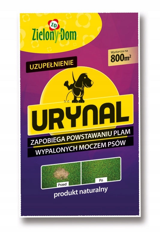URINAL REMEDY FOR STAINS IN LAWN GRASS DOG URINE