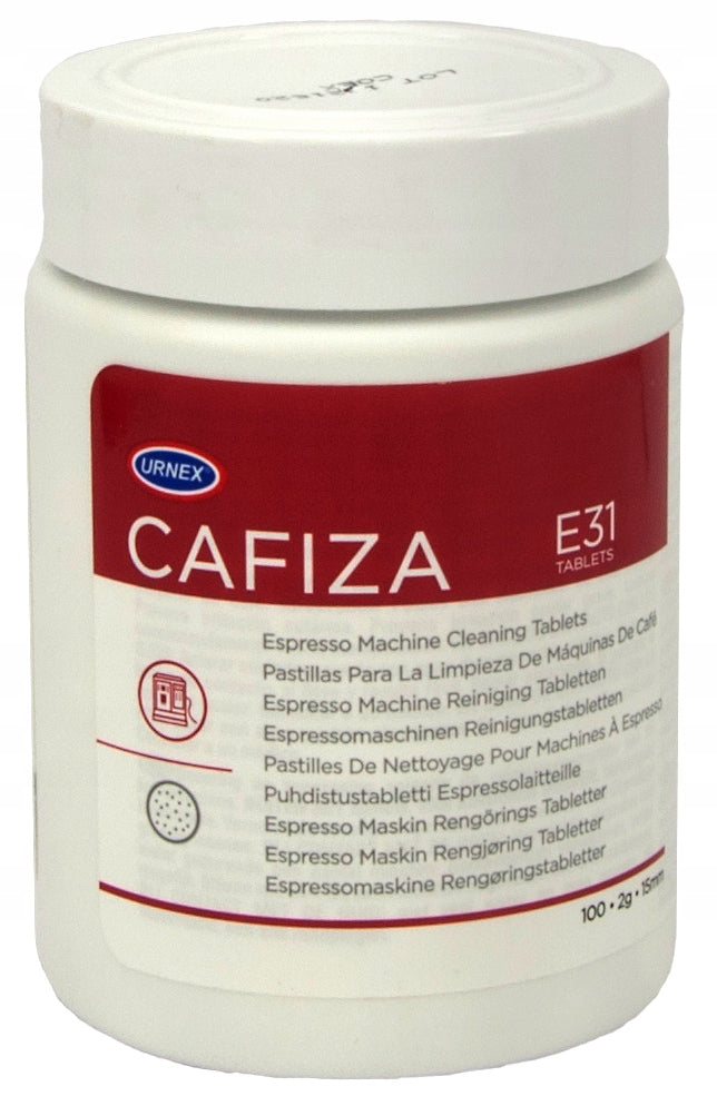 URNEX CAFIZA Tablets for cleaning coffee machines