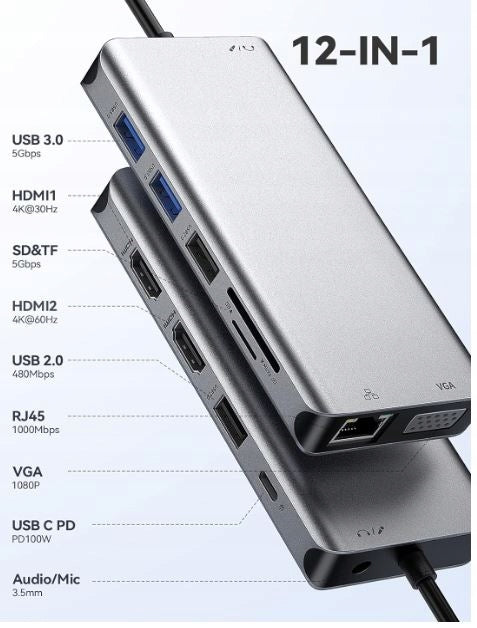 USB 03.1405901EU Hub 12 Ports Packaging status original