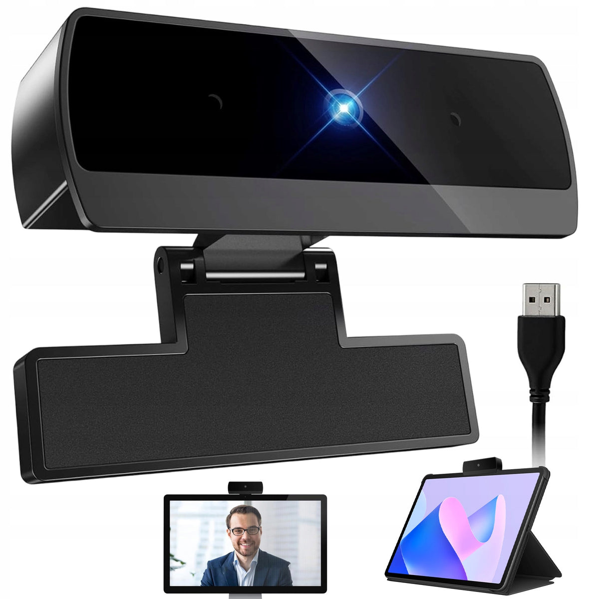 USB 1080P FULL HD PLUG AND PLAY CAMERA FOR VIDEO CONFERENCING AND LIVE STREAM