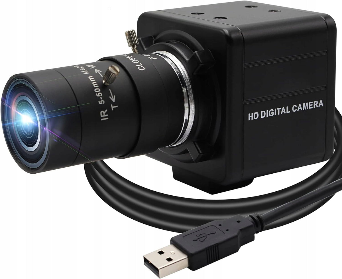 USB 1080p Webcam, Full HD, Streaming, Video Conferencing