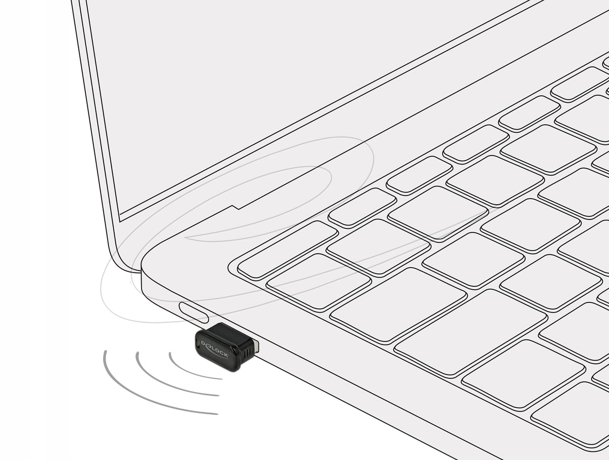 USB 2.0 Bluetooth 4.0 Type-A Adapter Delock 61004 Manufacturer code 61004