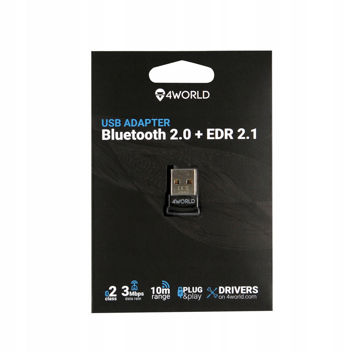 USB 2.0 Bluetooth Adapter + EDR 2.1 4World