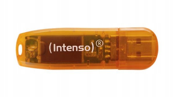 USB 2.0 Intenso Rainbow Line 64GB - Orange