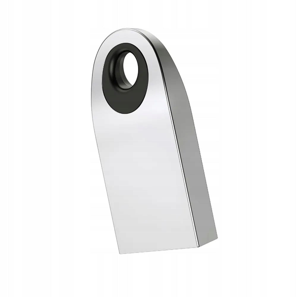 USB 2.0 (USB A) Hoco mini UD9 silver flash drive Color silver