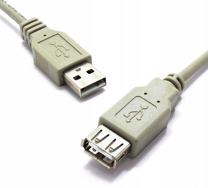 USB 2.0 connector plug A to socket A 3m