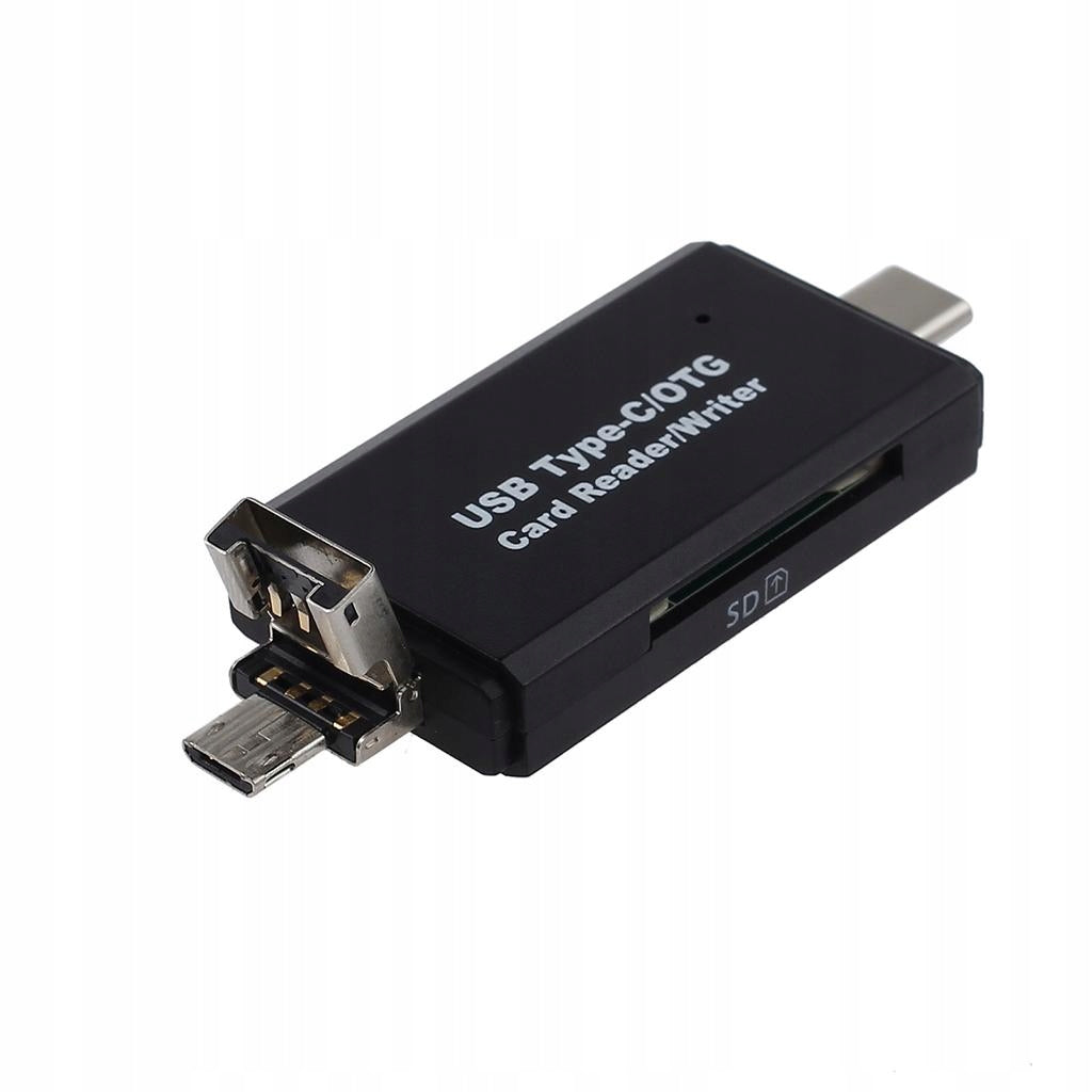 USB 2.0 to Micro USB Adapter with OTG Function / Card Reader for Phones PC Kind universal