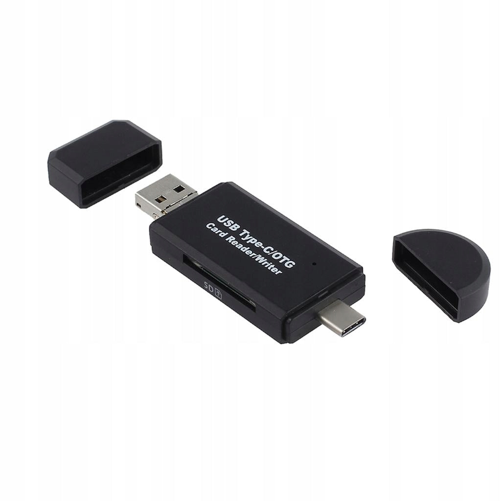 USB 2.0 to Micro USB Adapter with OTG Function / Card Reader for Phones PC