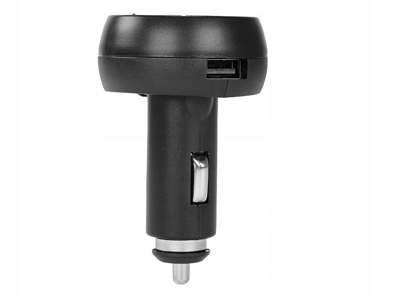 USB 2.1A charger with voltmeter and thermometer CARMOTION Manufacturer Carmotion