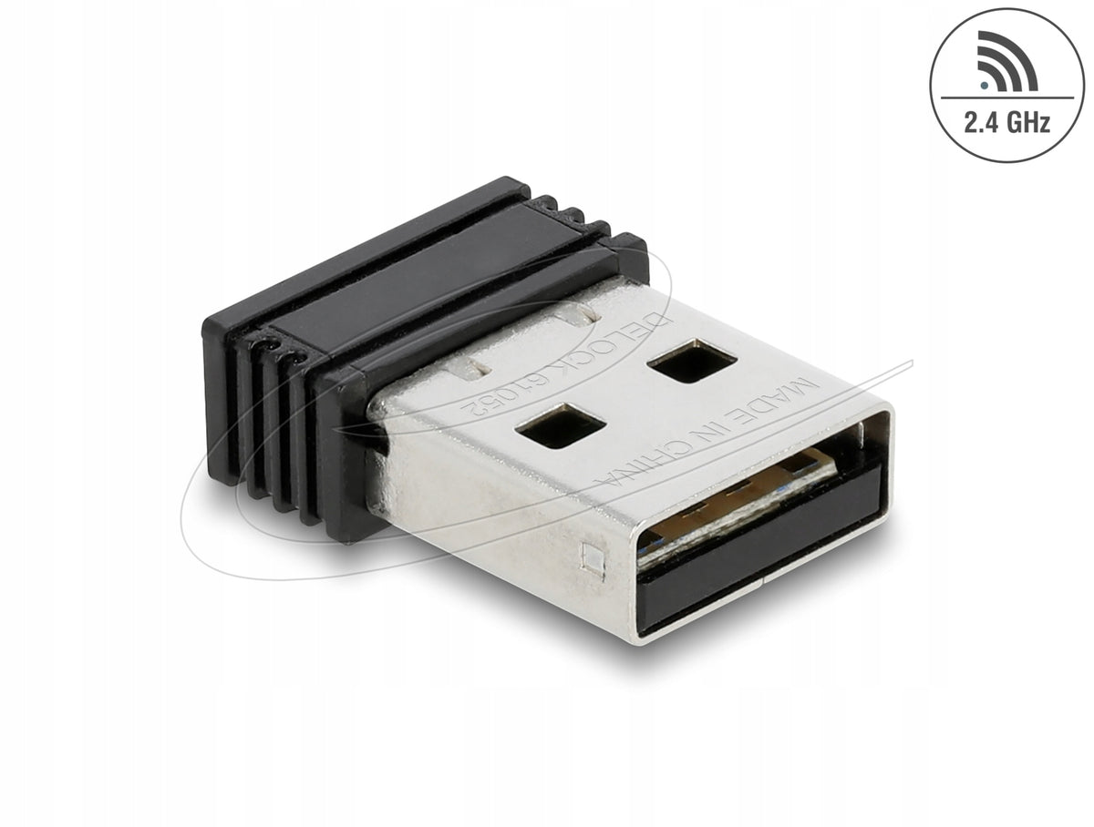 USB 2,4 GHz receiver for wireless barcode scanner. Delock 61052