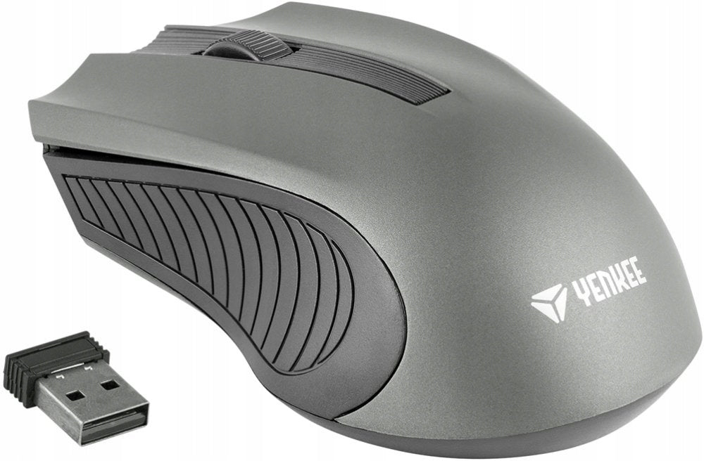 USB 2.4GHz Wireless Mouse Yenkee YMS 2015GY 1000DPI Optical Mouse Manufacturer code YMS 2015GY