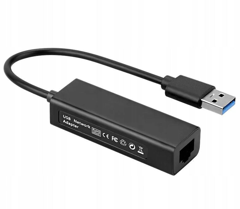 USB 3.0 ADAPTER LAN CARD GIGABIT RJ45 1000MB NS Switch and others