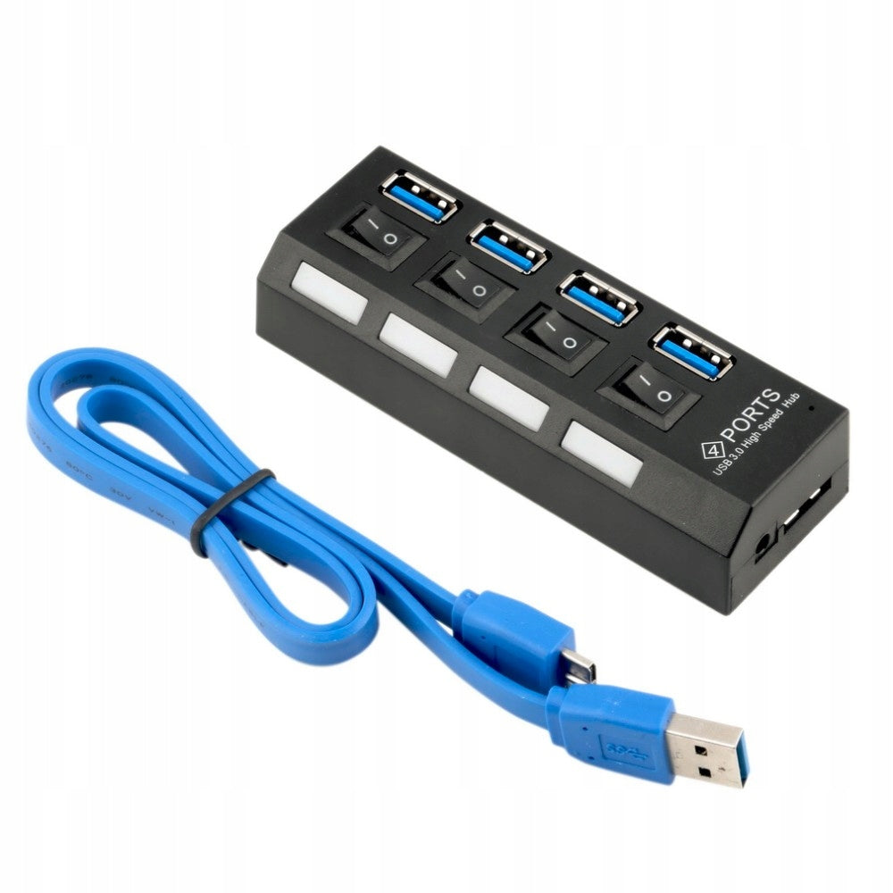 USB 3.0 HUB 4 PORTS SUPER SPEED 5Gbps USB CABLE Manufacturer code stopcopymyoffersking