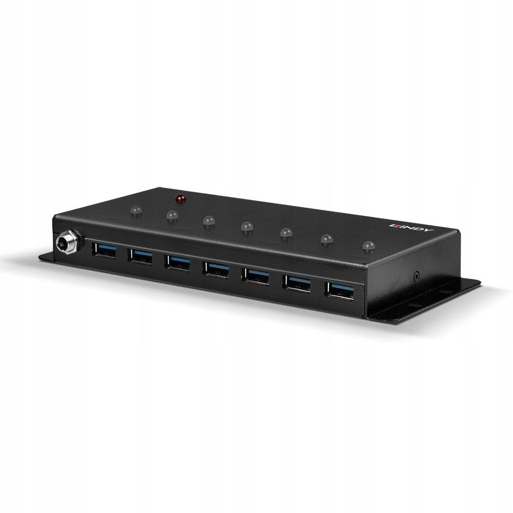 USB 3.0 Hub LINDY 7 Port USB 3.0 Metall Hub