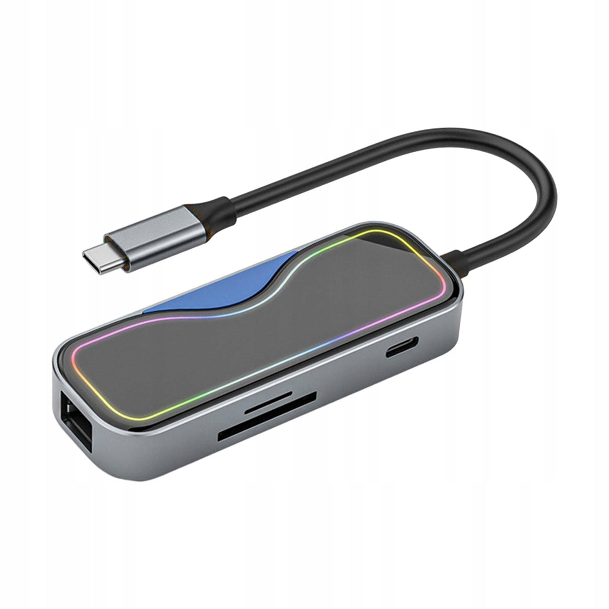 USB 3.0 Hub PD 100W Audio Output Easy to Use USB C Multiport Adapter Packaging status original