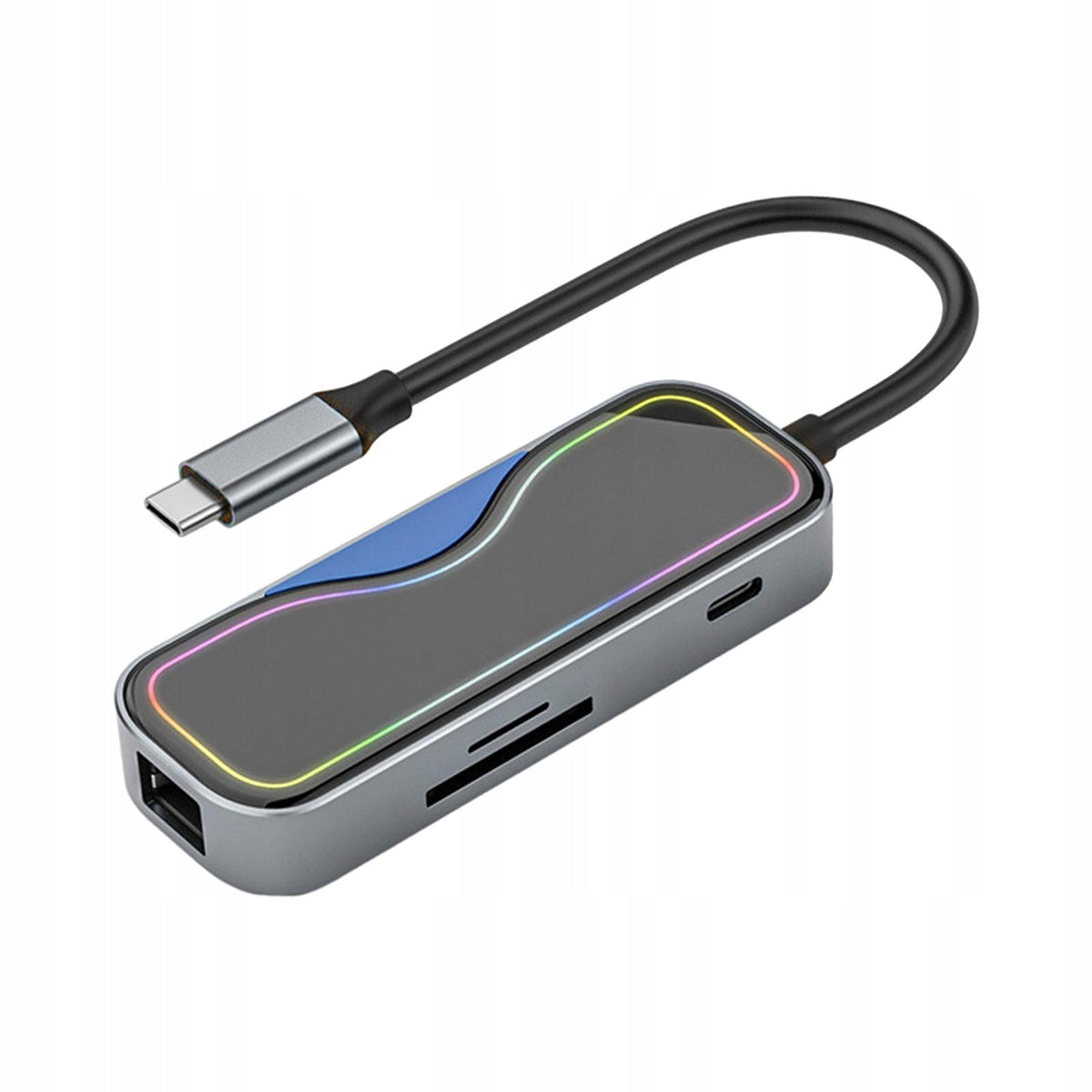 USB 3.0 Hub PD 100W Audio Output Easy to Use USB C Multiport Adapter