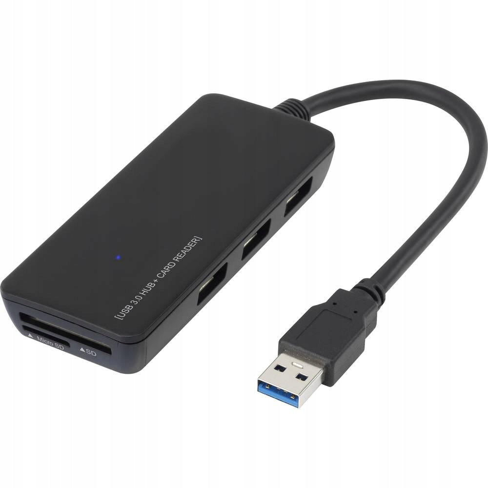 USB 3.0 Hub Renkforce 3x USB SD microSD