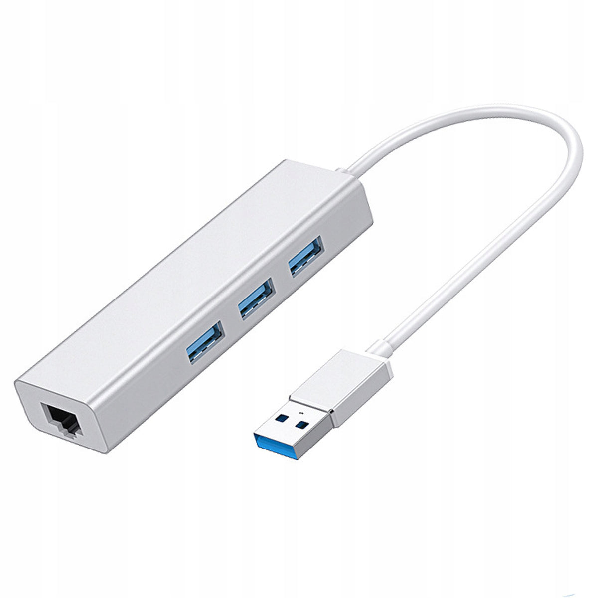 USB 3.0 LAN RJ45 + 3xUSB GIGABIT APPLE MAC LAN HUB ADAPTER FOR LAPTOP Packaging status original