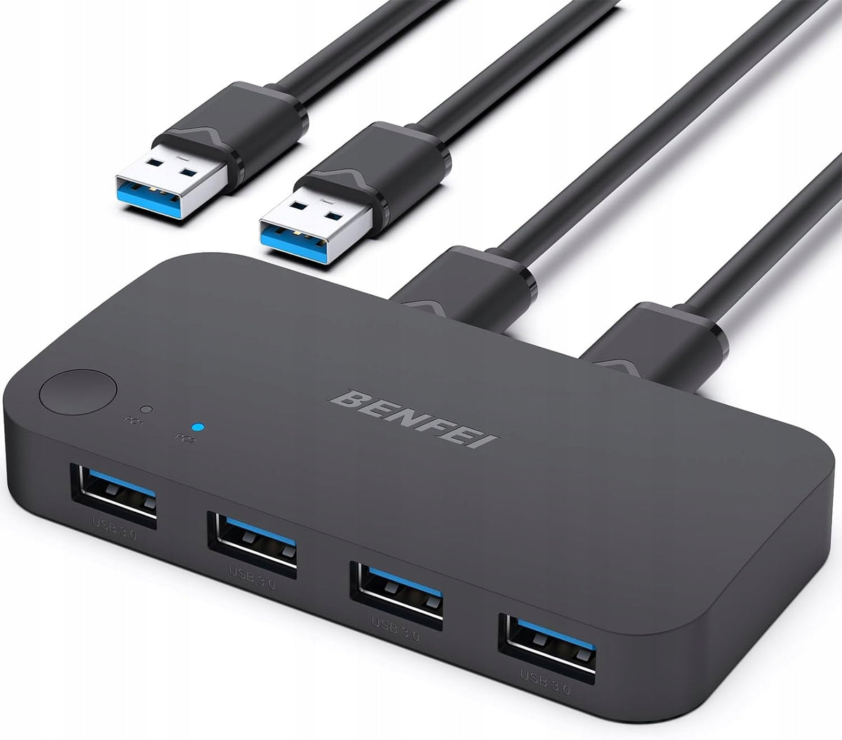 USB 3.0 Switch, USB Switch for 2 USB KVM Computers