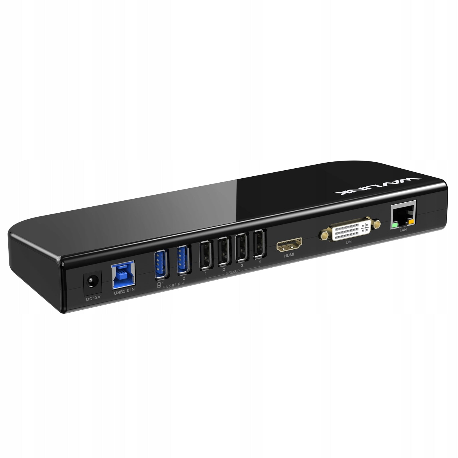 USB 3.0 Universal Laptop Dock,Dual Video Monitor,DVI/HDMI to 2048 × 1152
