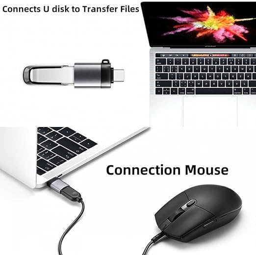 USB 3.0 to Type-C OTG Adapter Fast Data Transfer Roses Packaging status original