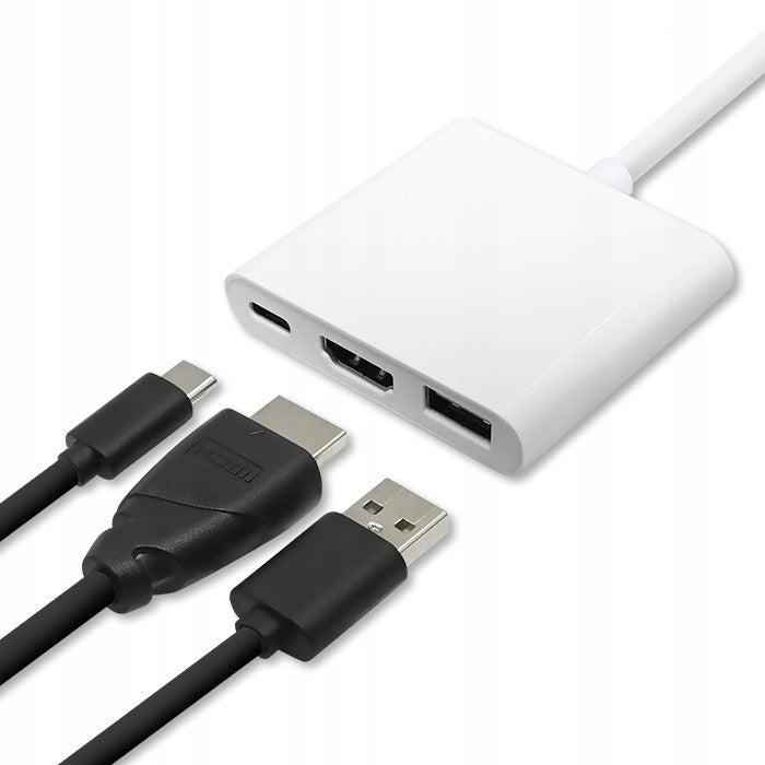 USB 3.1 Type-C HDMI + USB3.0 HUB Adapter Manufacturer code 50425