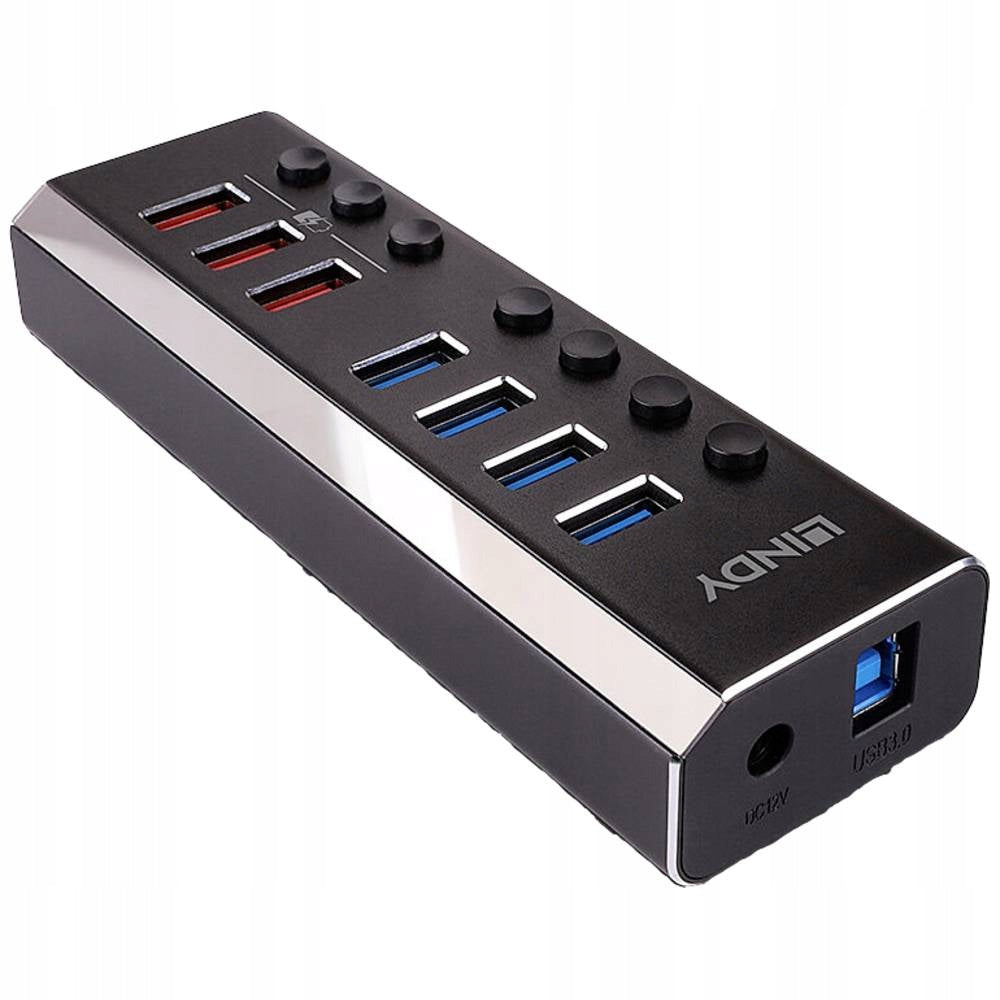 USB 3.2 Gen 1 Hub LINDY 43371 Manufacturer code 43371