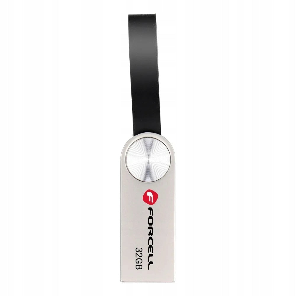 USB 3.2 Gen 1 (USB A) Forcell F-Data Metal silver Capacity 32 GB