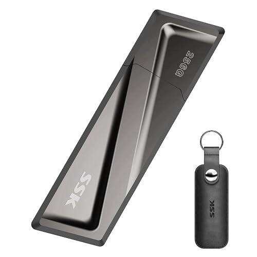 USB 3.2 SSD GEN2 256GB 550MB/S FLASH DRIVE FOR PHONE metal Color multicolor
