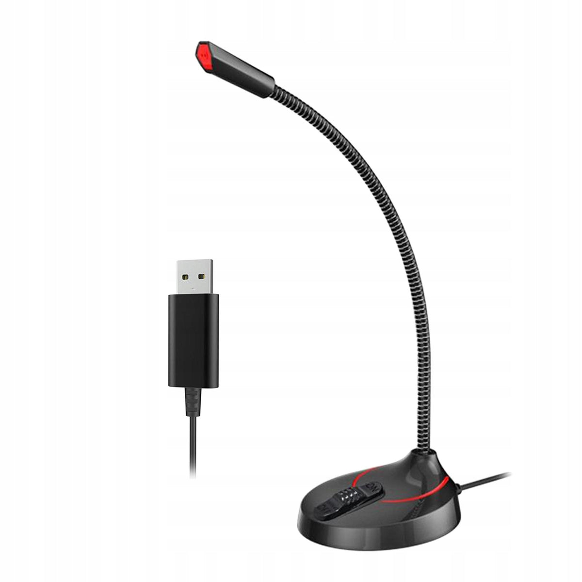USB/3.5mm Computer Microphone, Plug & Play Desktop F12 Black USB Manufacturer code 06968034817