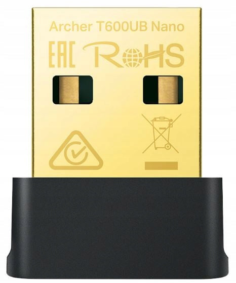 USB AC600 Network Card Nano Wi-Fi Bluetooth TP-Link T600UB Nano Manufacturer TP-Link