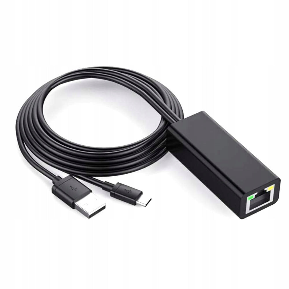USB ADAPTER 2.0 ETHERNET RJ45 LAN COMPATIBLE WITH FIRE TV 4K STICK
