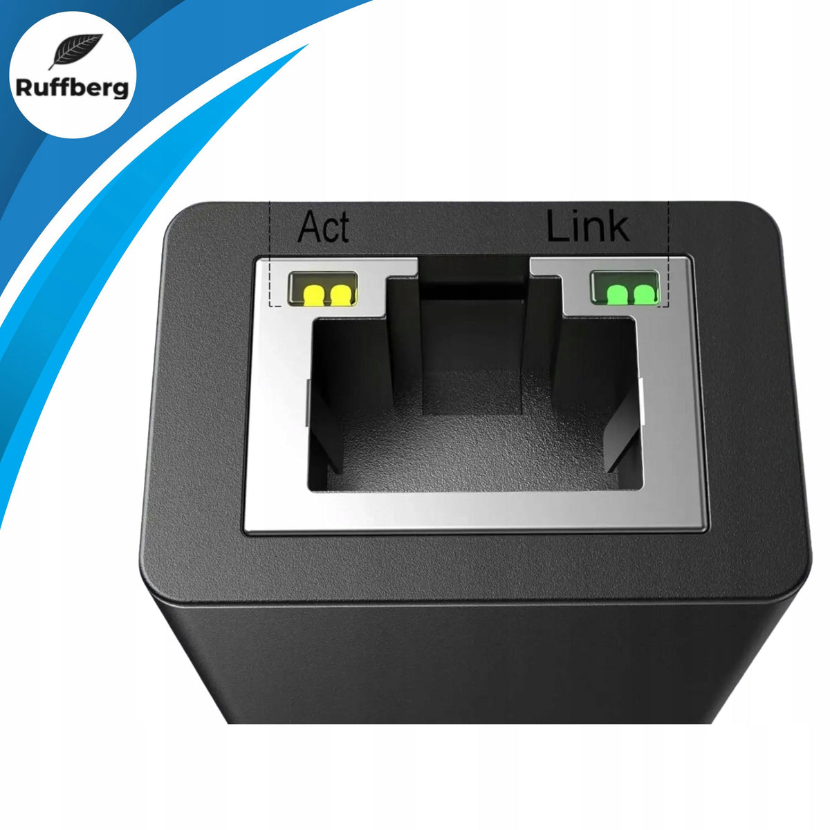 USB ADAPTER FOR RJ45 1000MBPS GIGABIT RUFFBERG MODEL AD14 METAL USB30 Manufacturer no brand