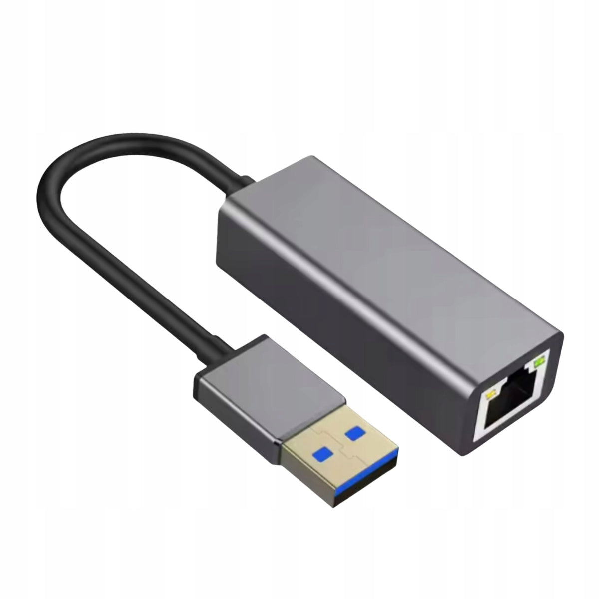 USB ADAPTER FOR RJ45 1000MBPS GIGABIT RUFFBERG MODEL AD14 METAL USB30