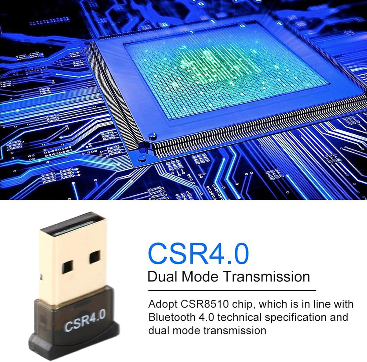 USB BLUETOOTH ADAPTER 4.0 RECEIVER MOUSE KEYBOARD CSR Manufacturer code ADAPTER BLUETOOTH USB ODBIORNIK MYSZ KLA