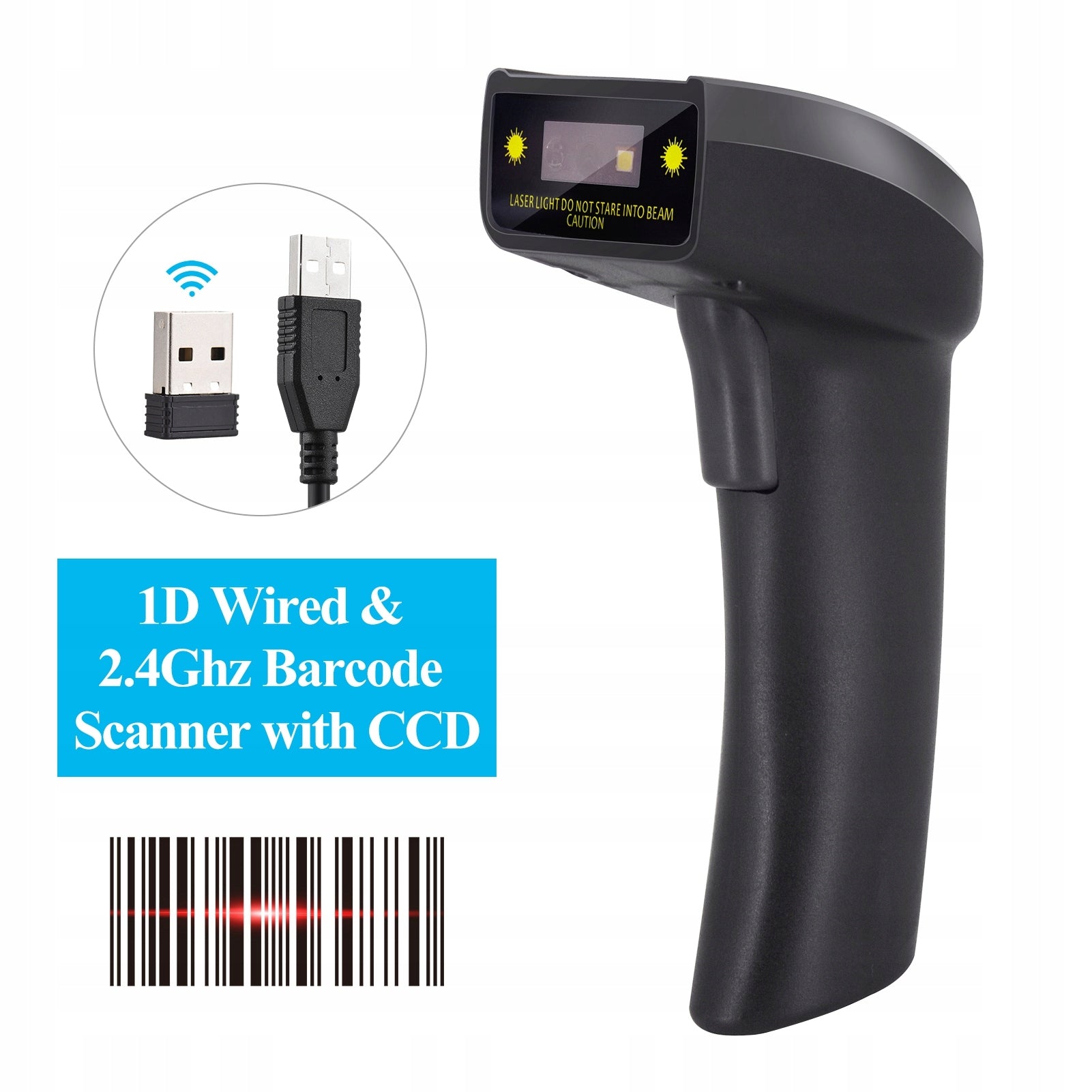 USB Barcode Scanner Plug and Play Portable Handheld EO Reader Printing technology other