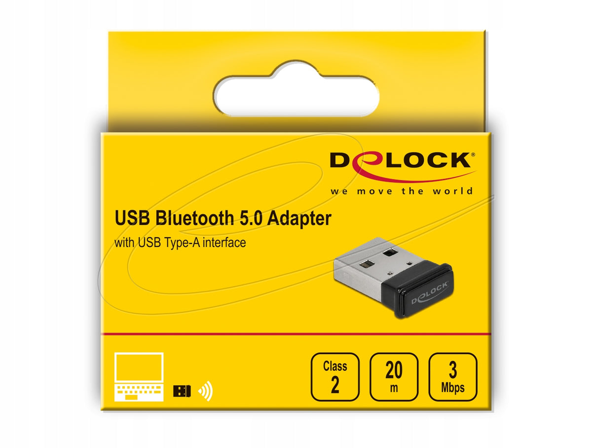 USB Bluetooth 5.0 Micro Adapter Delock 61014 Manufacturer code 61014