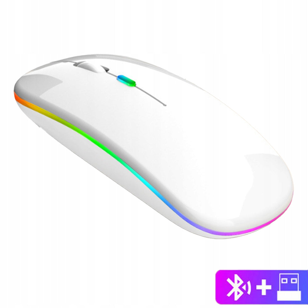 USB Bluetooth Wireless Computer Mouse with Backlight