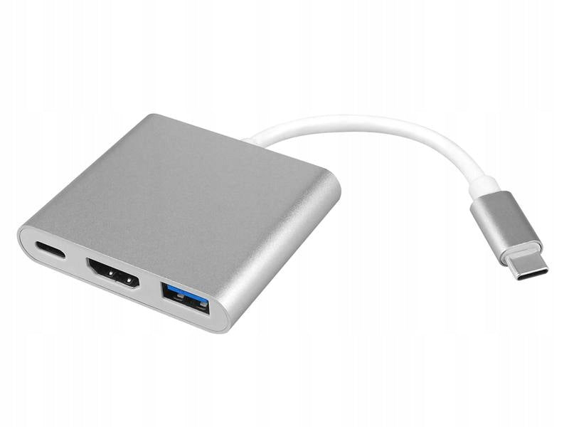 USB-C ADAPTER WITH HDMI, USB-A, USB-C AND DEX – 4IN1 SPLITTER