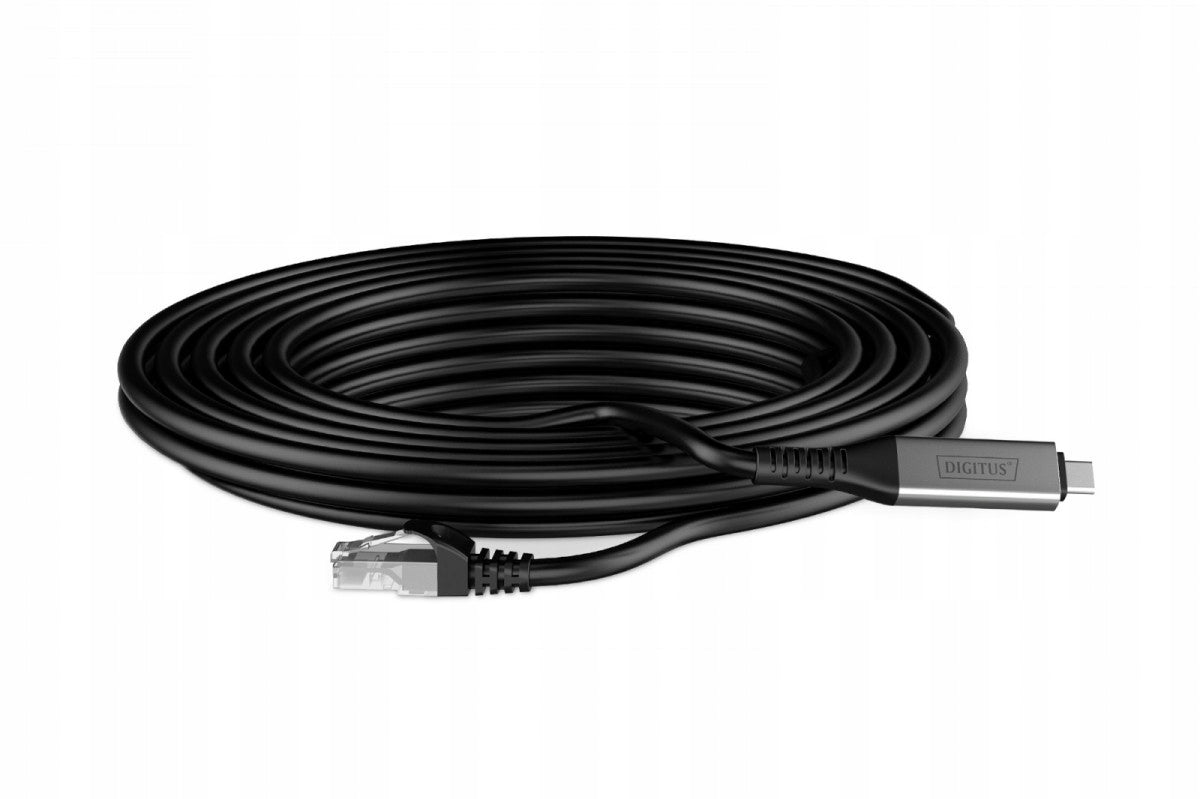 USB-C Adapter Cable - RJ45 Cat. 6A S/FTP, 1 Gbit/s, USB 3.2 Gen1, LSZH, 2m Manufacturer Digitus