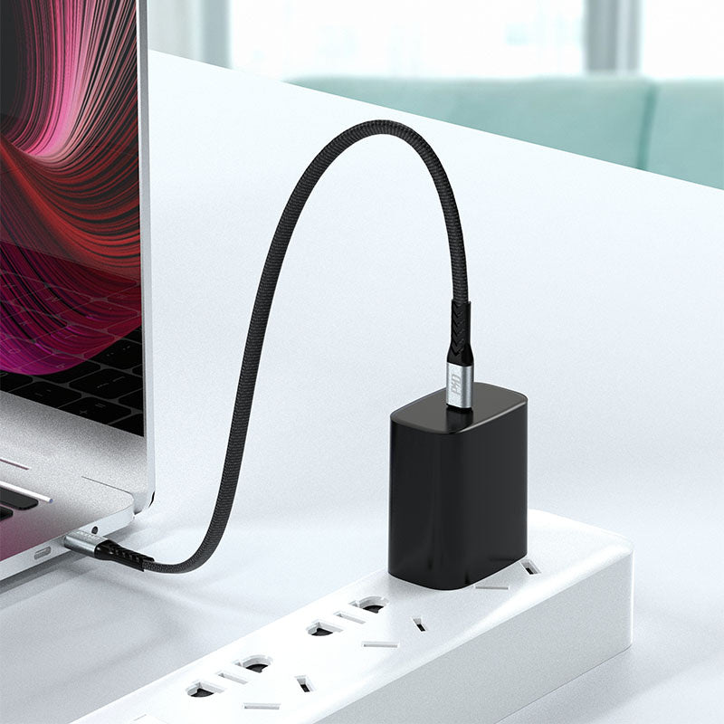 USB C CABLE CHARGING AND DATA TRANSMISSION CABLE PD 100W 5A PD 0,23m Manufacturer code L10C