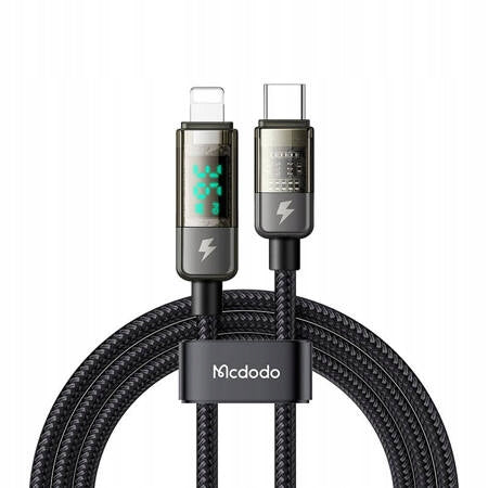 USB-C CABLE FOR LIGHTNING MCDODO CA-3600 36W AUTO POWER OFF 1.2M BLACK
