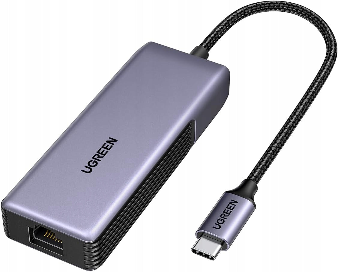 USB-C ETHERNET ADAPTER 5GBPS LAN RJ45 MACBOOK WINDOWS LINUX