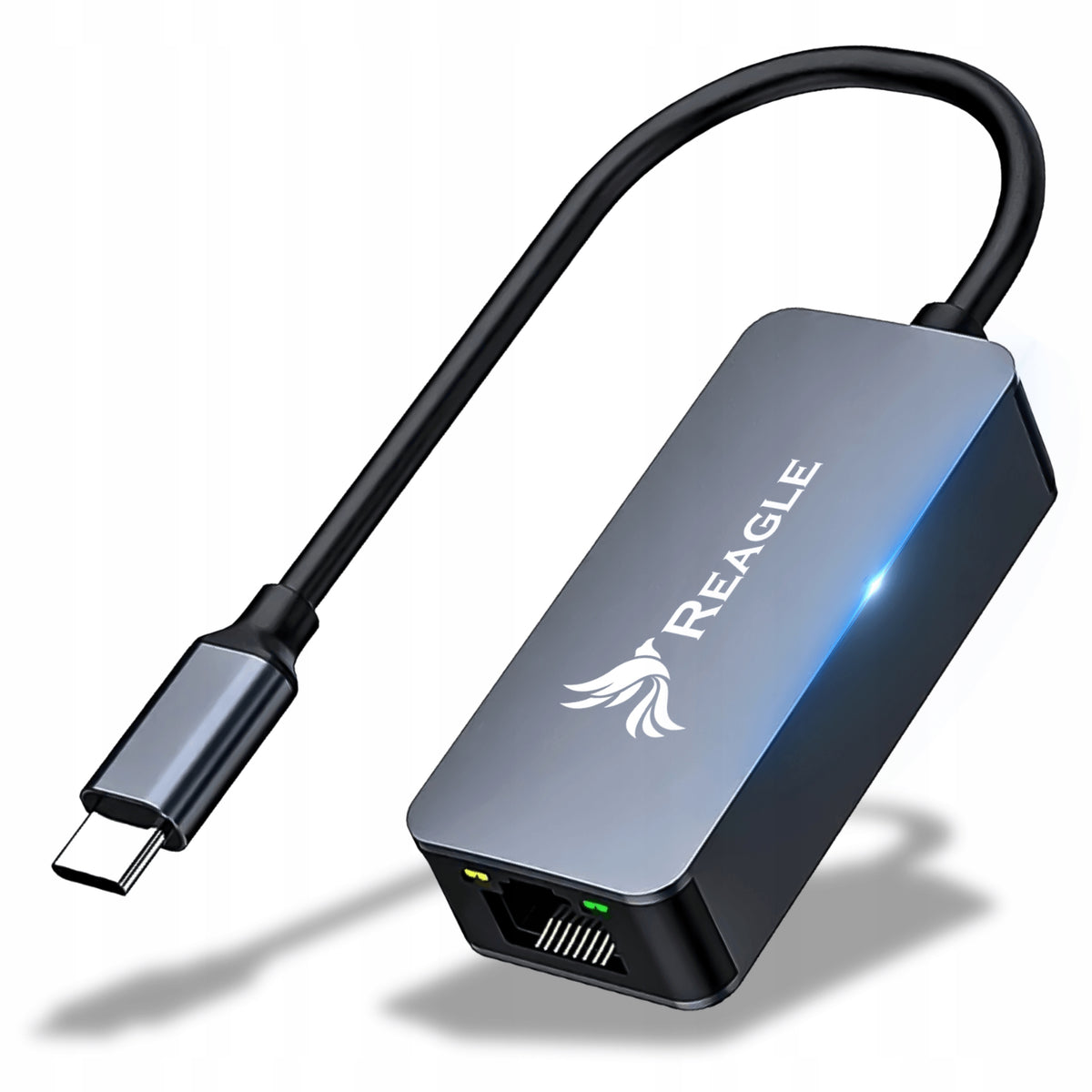 USB-C ETHERNET ADAPTER NETWORK CARD LAN GIGABIT RJ45 2500 MB