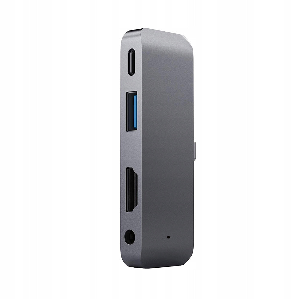 USB C HUB ADAPTER Z USB 3.0 I GNIAZDEM SŁUCHAWKOWYM 3,5MM