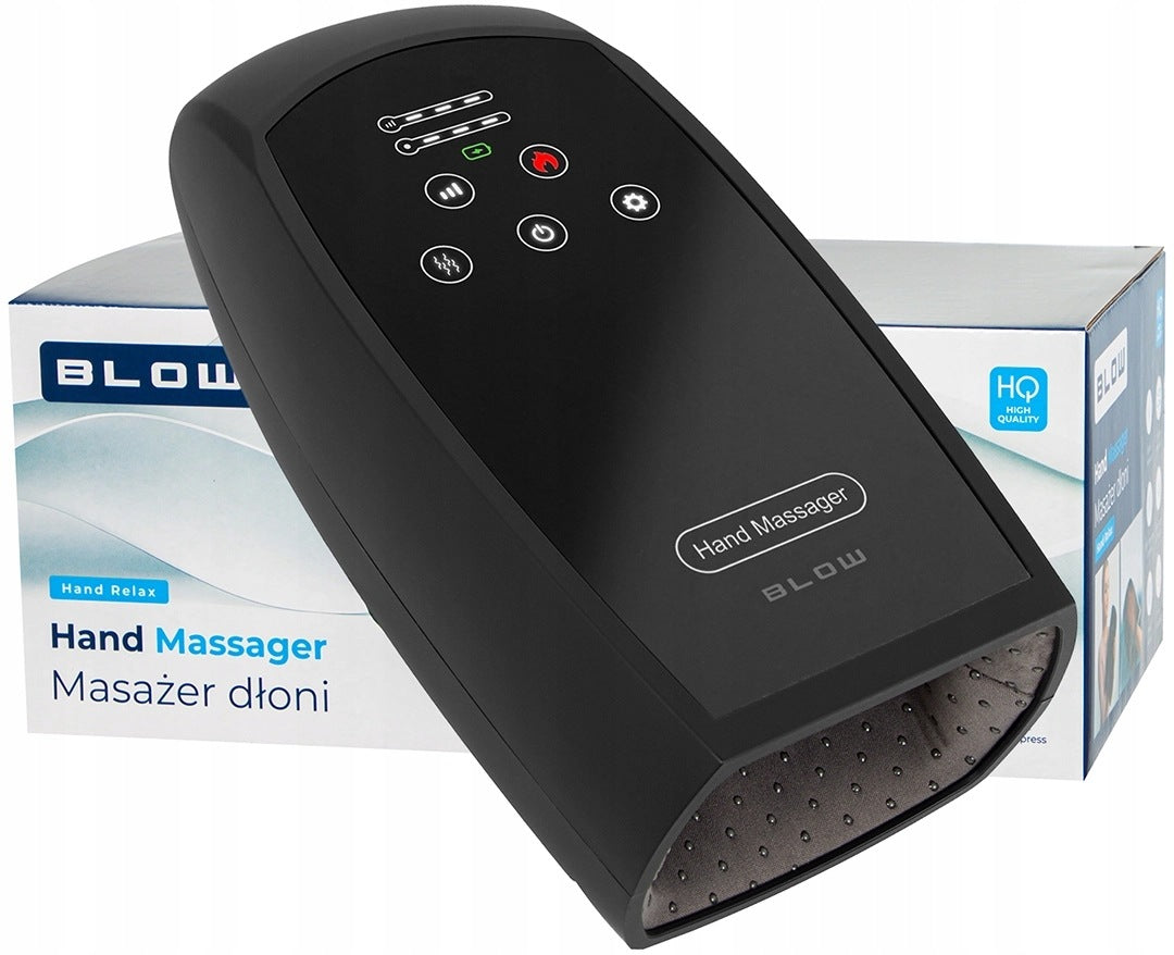 USB-C Hand and Wrist Massager with Heating Acupressure Wireless